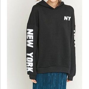PROJECT SOCIAL T - NY hoodie Black